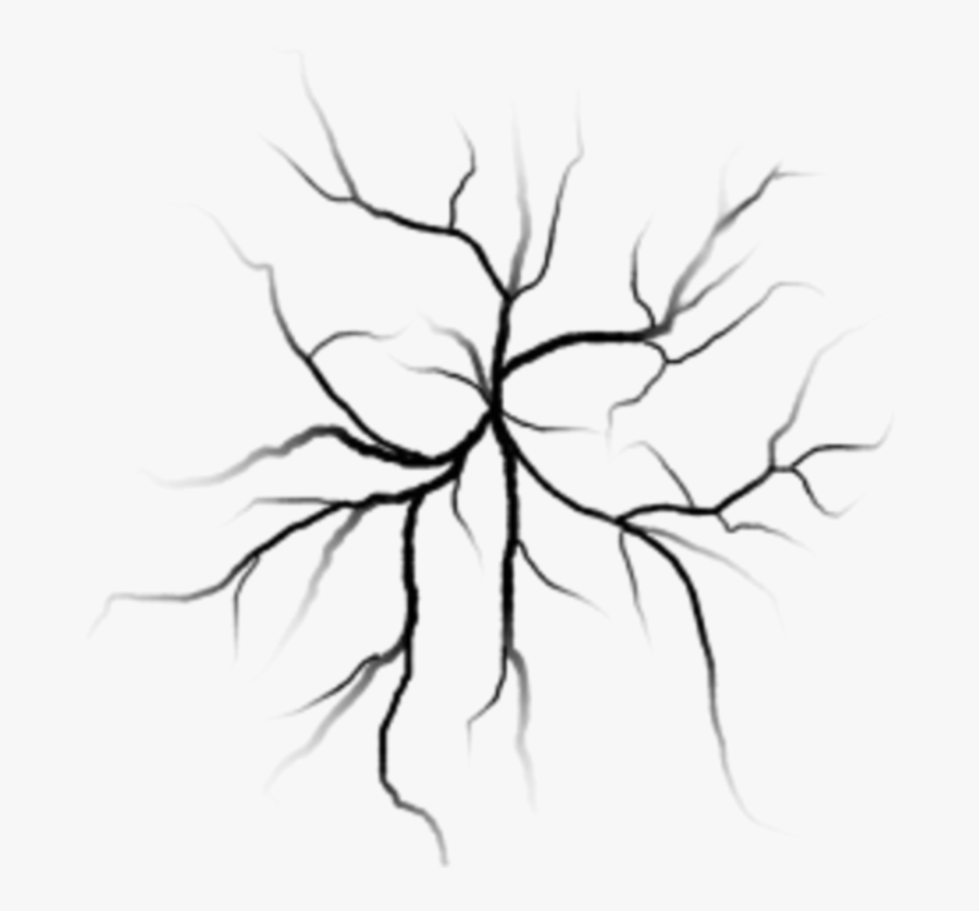 #virus - Red Eye Veins Png, Transparent Clipart