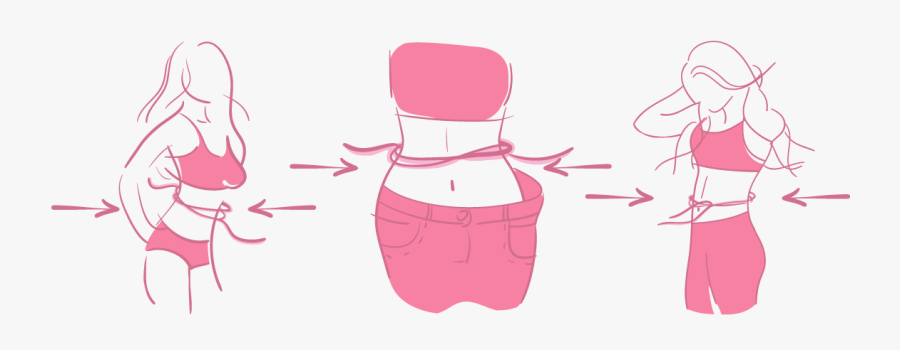 Weightloss - Illustration, Transparent Clipart