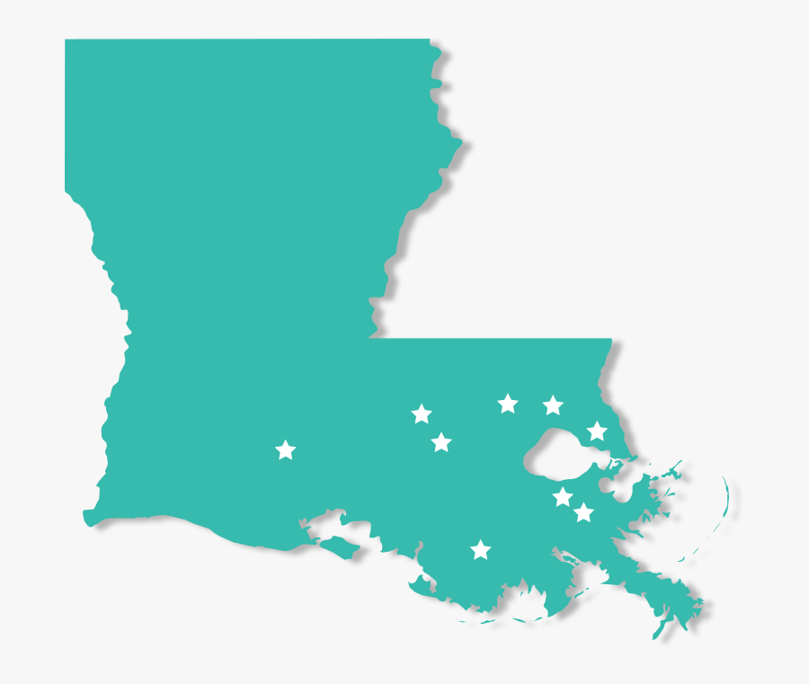 Louisiana Weight Loss Clinic Locations - Louisiana 2016 Election Map, Transparent Clipart