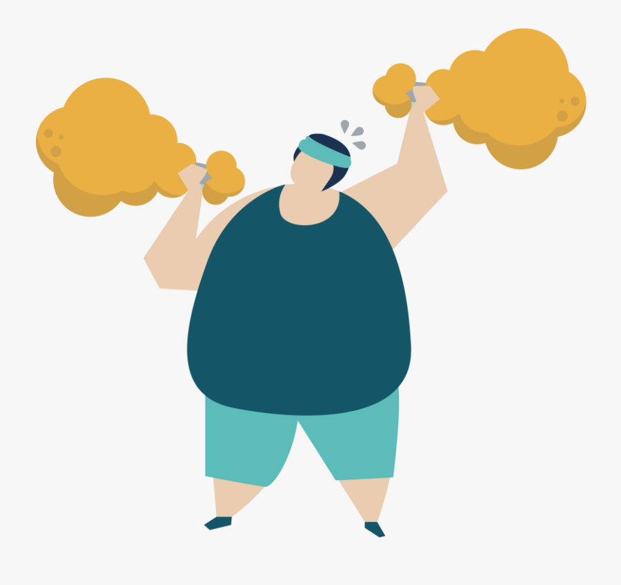 Weight Loss Keto Diet - Fat Illustration, Transparent Clipart