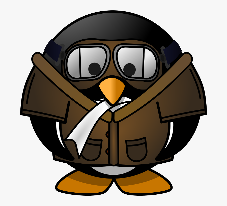 Pilot Penguin - Judo Penguin Openclipart, Transparent Clipart