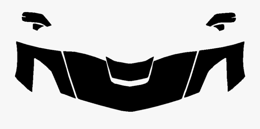 2019 Chevrolet Corvette Zr1 3m Clear Bra Standard Paint - Illustration, Transparent Clipart