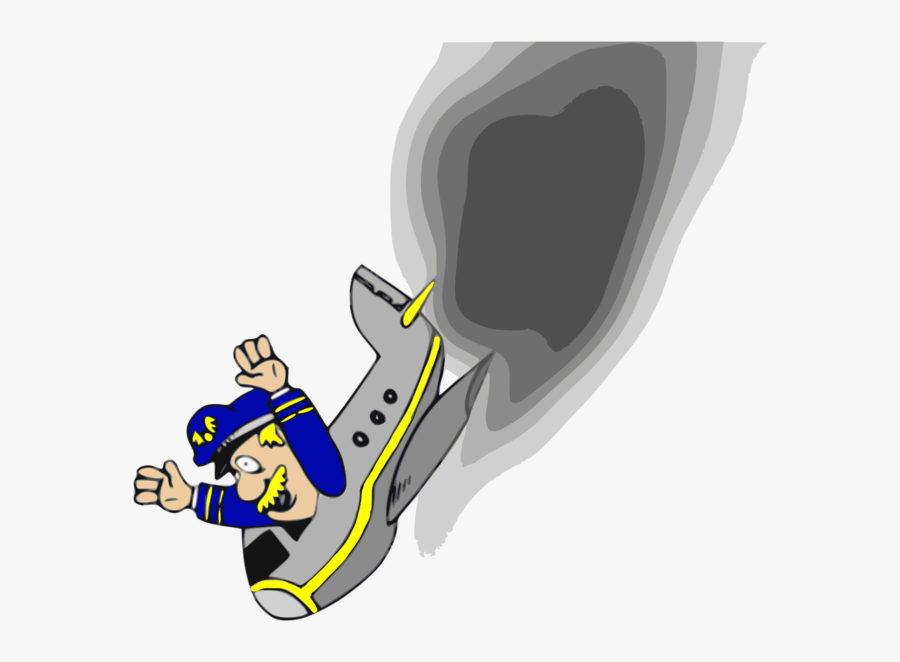 Transparent Plane Silhouette Png - Crash Plane Icon Transparent, Transparent Clipart