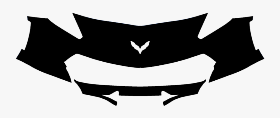 2017-2019 Chevrolet Corvette Grand Sport 3m Clear Bra - Emblem, Transparent Clipart