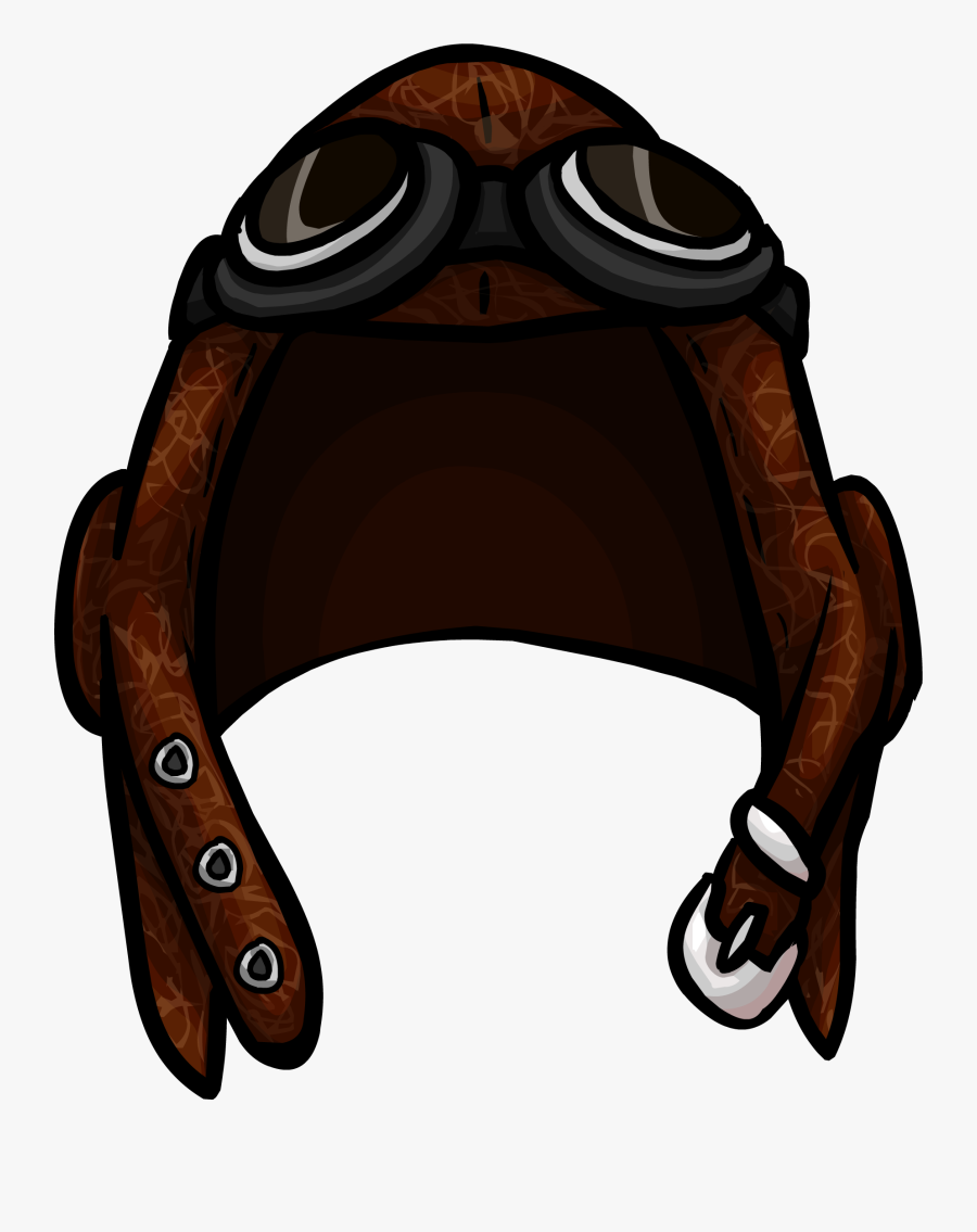 Transparent Girl With Glasses Clipart - Transparent Pilot Hat Png, Transparent Clipart