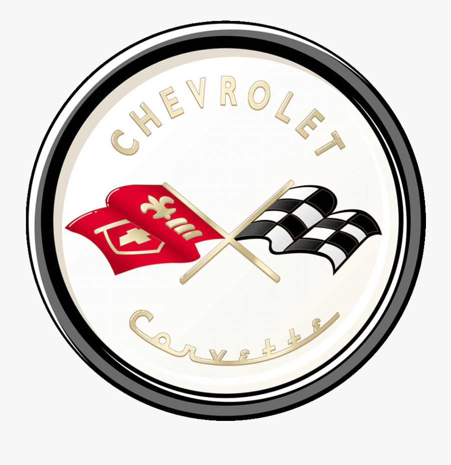 Preowned - 1960 Chevrolet Corvette Logo, Transparent Clipart