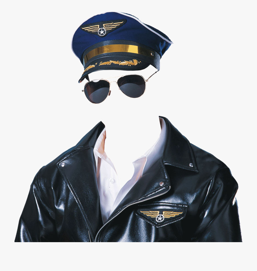 Flight 0506147919 Command Costume In Airplane Pilot - Airplane Pilot Hat, Transparent Clipart