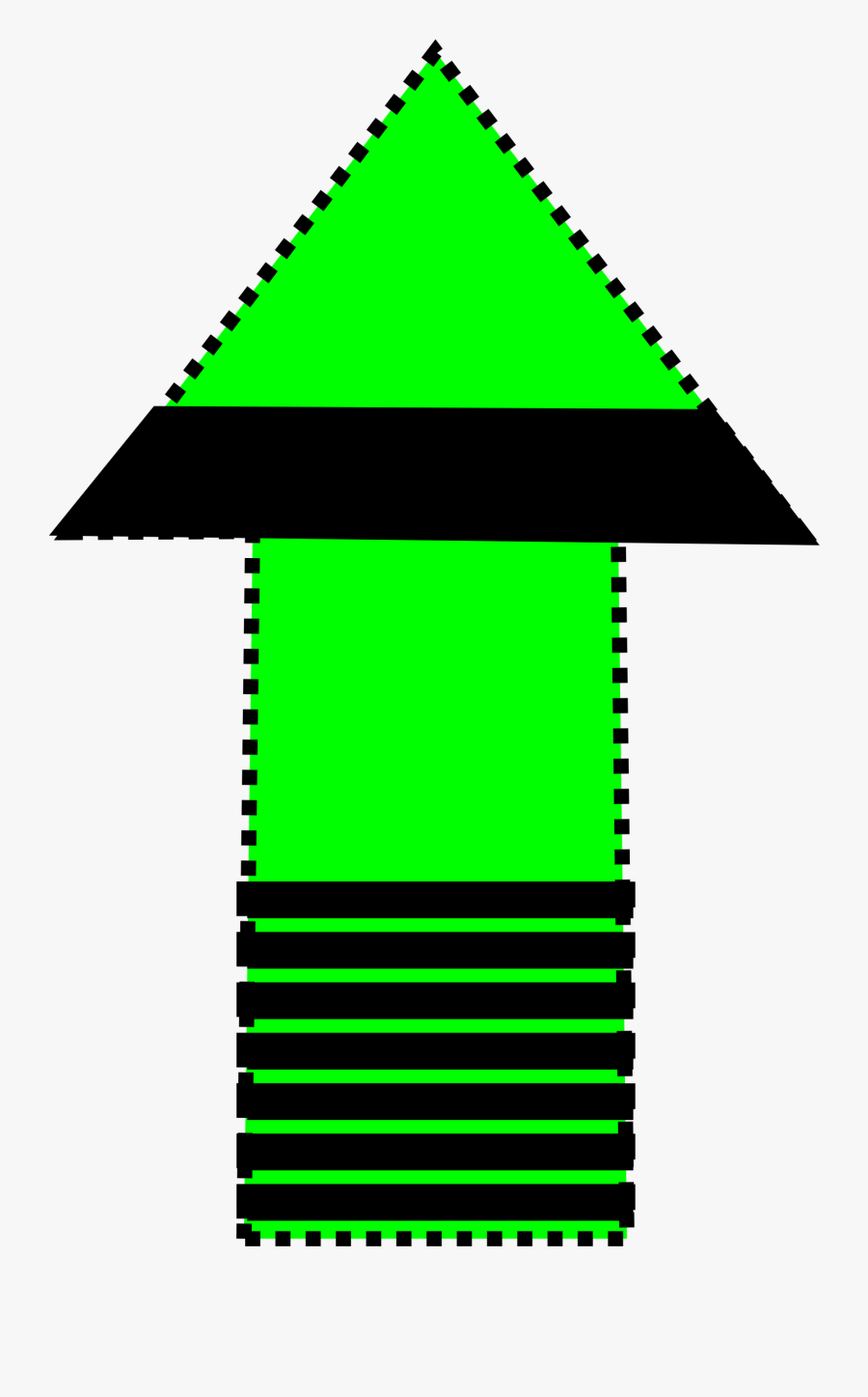 Transparent Stock Arrow Png - Triangle, Transparent Clipart