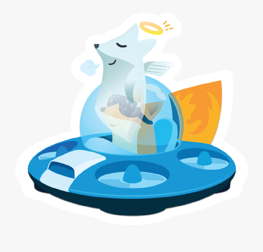 Firefox Test Pilot Logo, Transparent Clipart