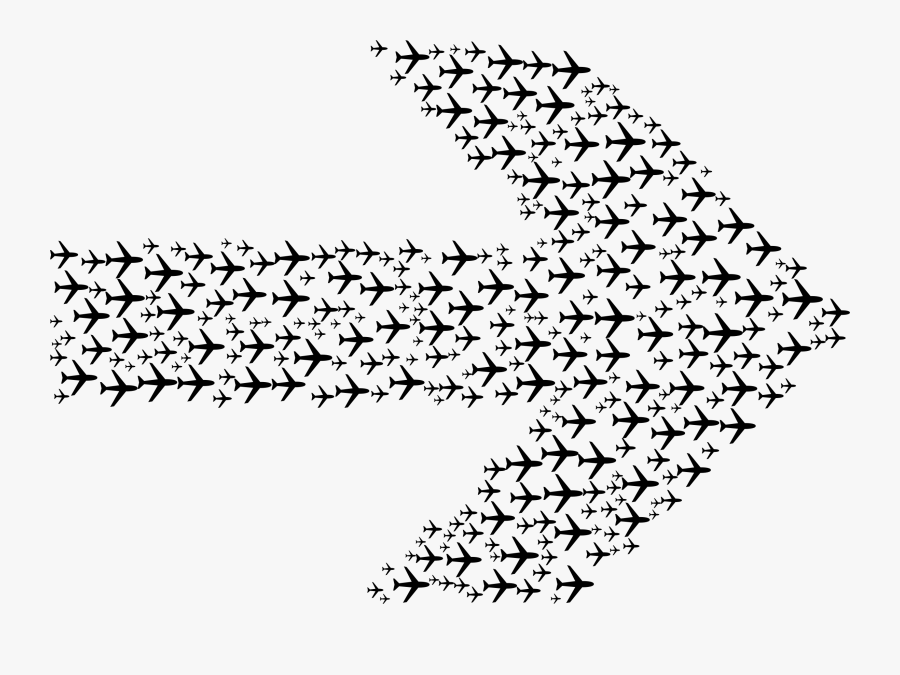 Planes Arrow Clip Arts - Running Arrow, Transparent Clipart