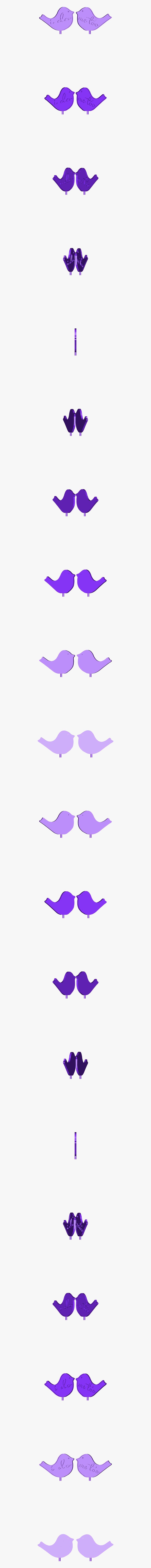 Love Birds Clip Art, Transparent Clipart