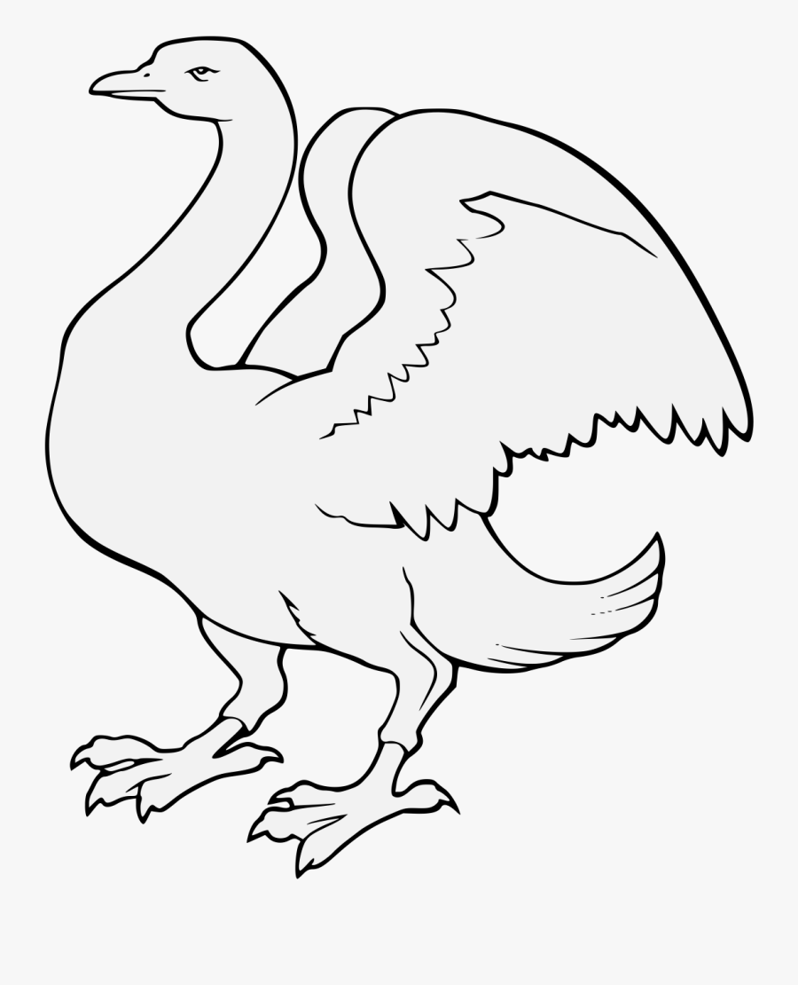 Goose, Transparent Clipart