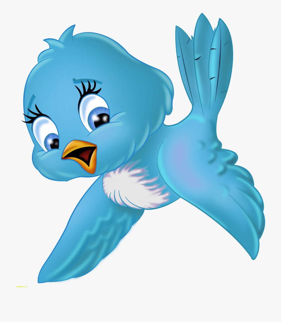 Cartoon Pic Lovely Love Birds Clip Art Celebswallpaper - Pajaro De Blanca Nieves, Transparent Clipart