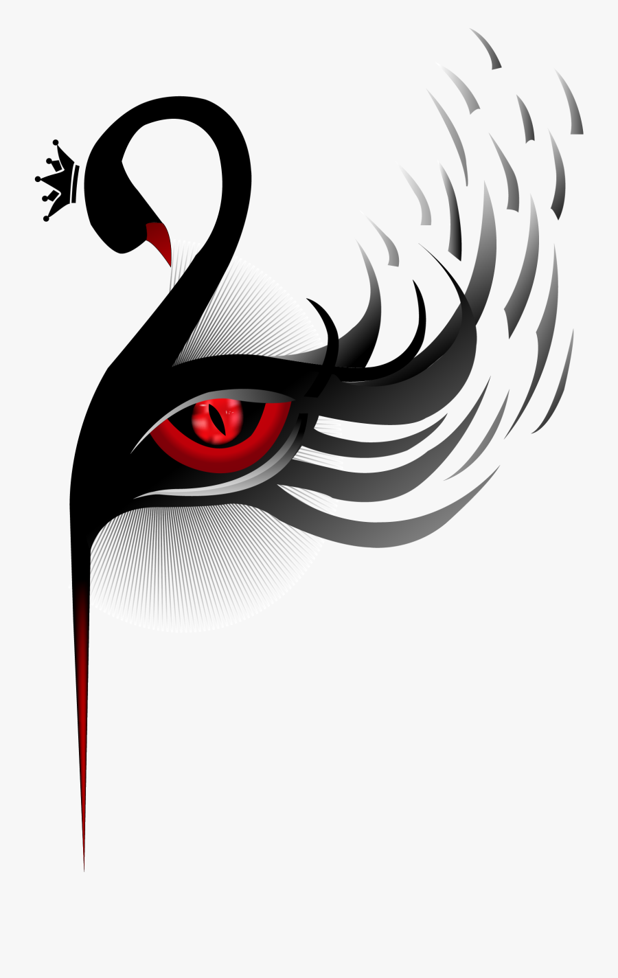 The Black Swan - Poster Film Black Swan, Transparent Clipart