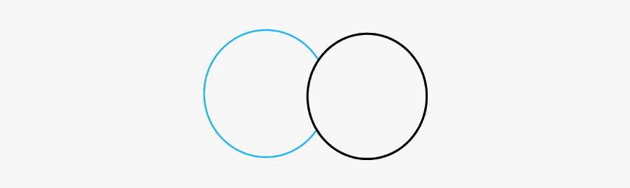 How To Draw Love Birds - Circle, Transparent Clipart
