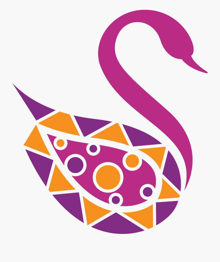 Swan Clipart Pink Swan , Png Download, Transparent Clipart