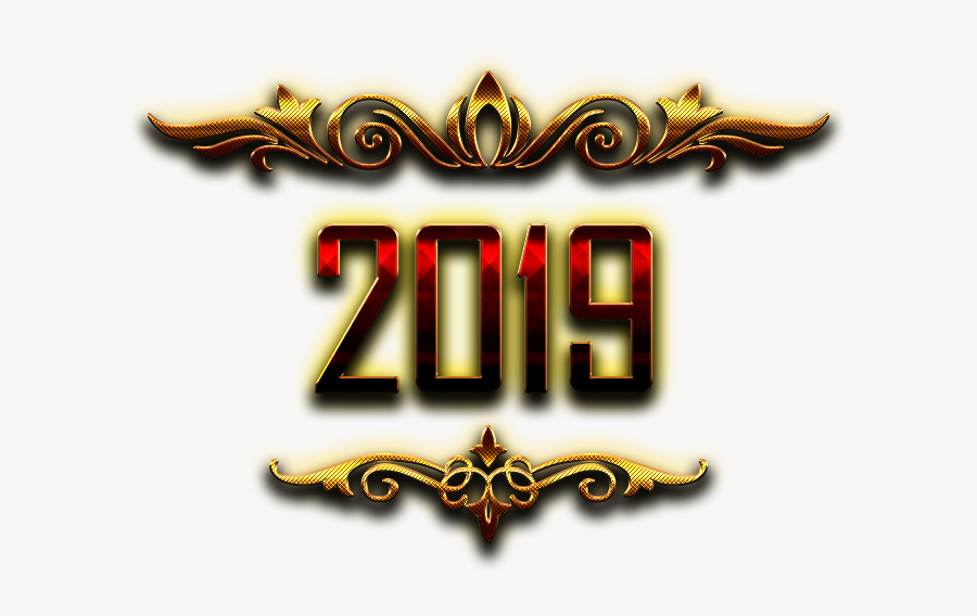 2019 Png Pic - Png Transparent Happy New Year 2019 Png, Transparent Clipart