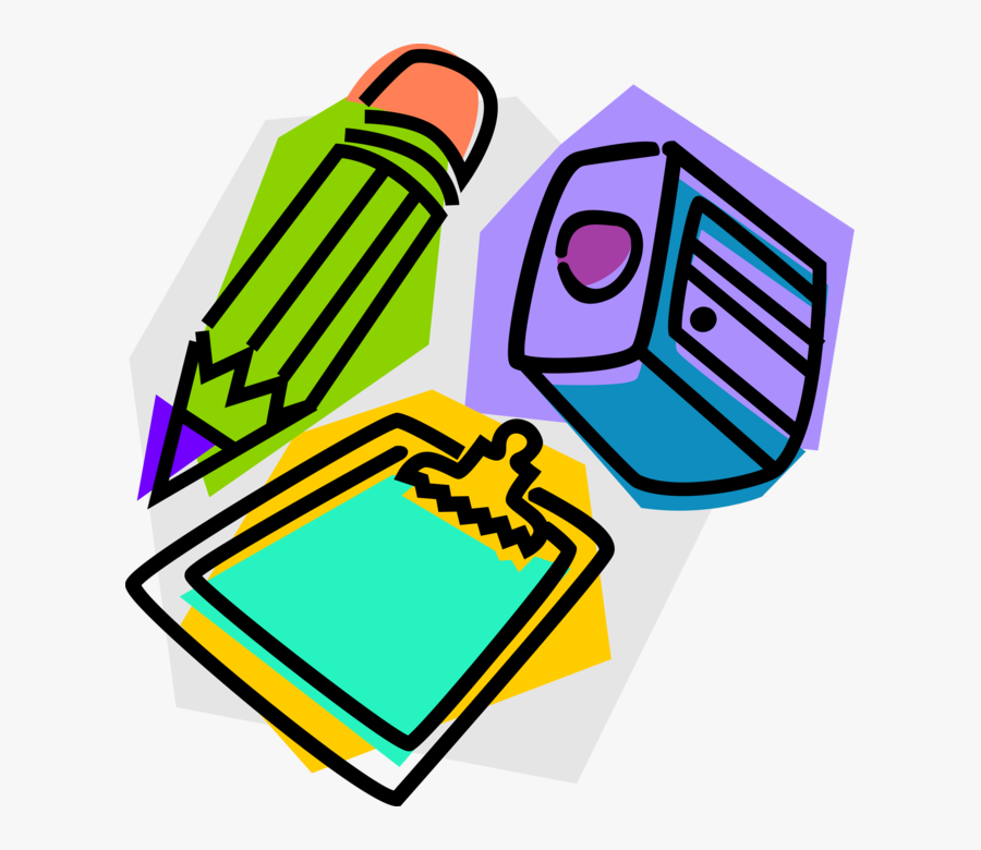 Vector Illustration Of Graphite Pencil Writing Or Drawing, Transparent Clipart