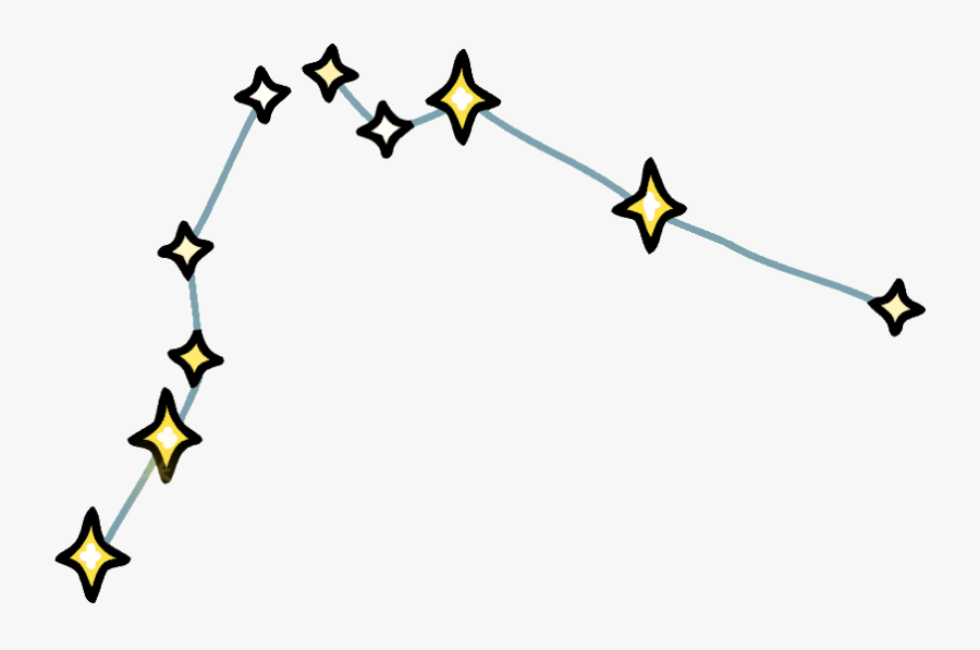 Aries Constellation Transparent Background, Transparent Clipart