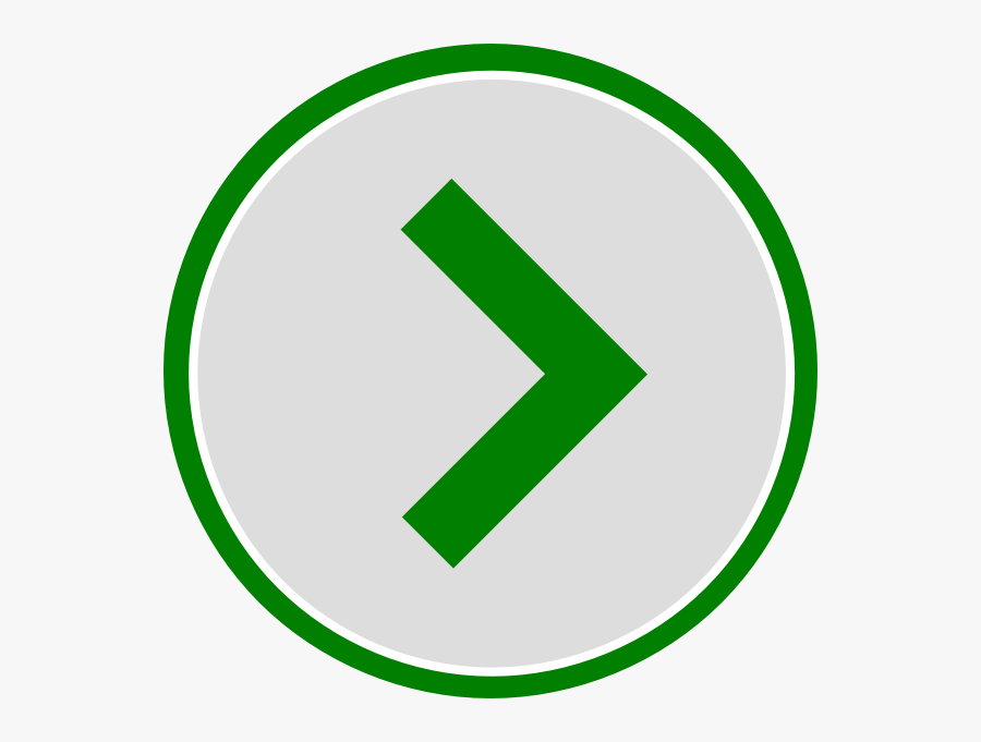 Icon Green & Light Braun Svg Clip Arts - Next Button Icon Gif, Transparent Clipart