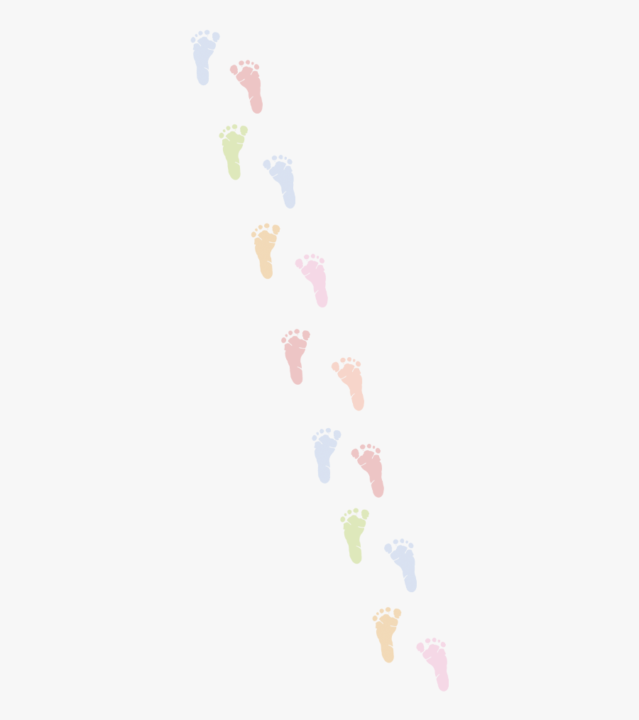 Clip Art Footprints Background, Transparent Clipart