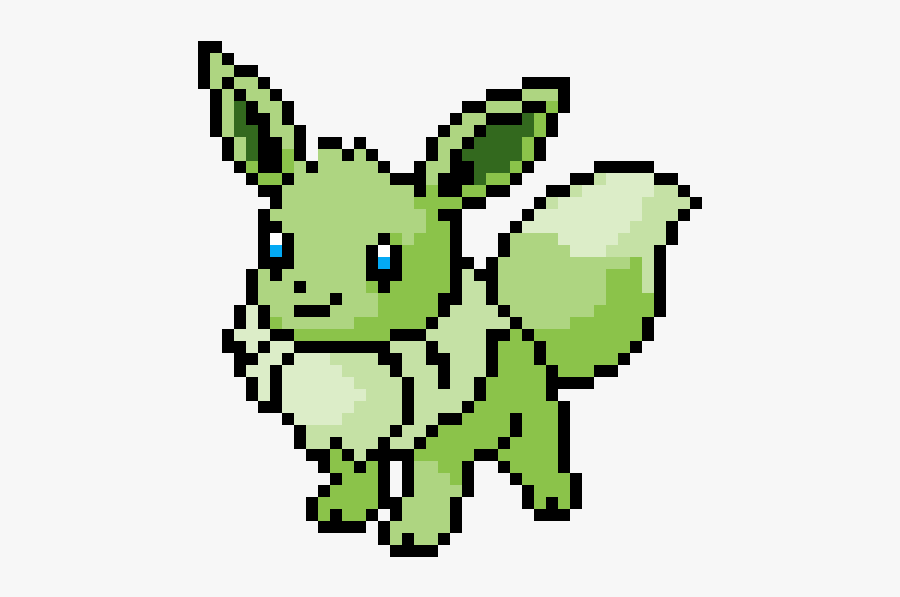 Pixel Art Pokemon Evoli, Transparent Clipart