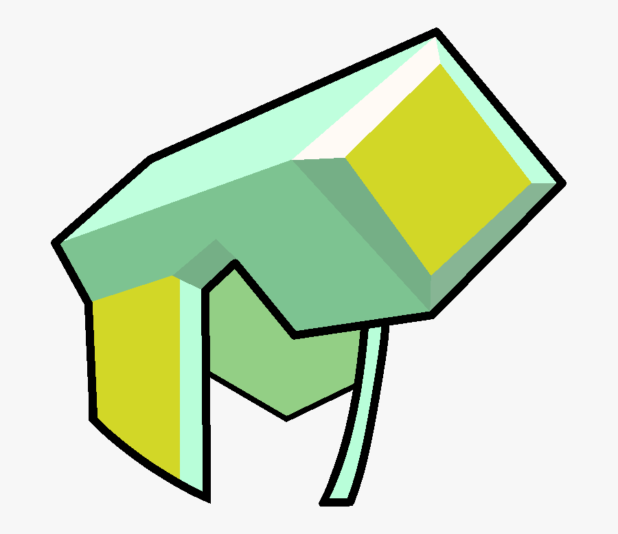 Jasper Helmet Green Light Palette 😸 - Steven Universe Jasper Helmet, Transparent Clipart