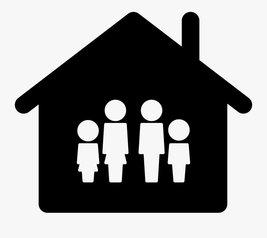 Clip Art House Computer Icons Home Vector Graphics - Family Home Icon Png, Transparent Clipart