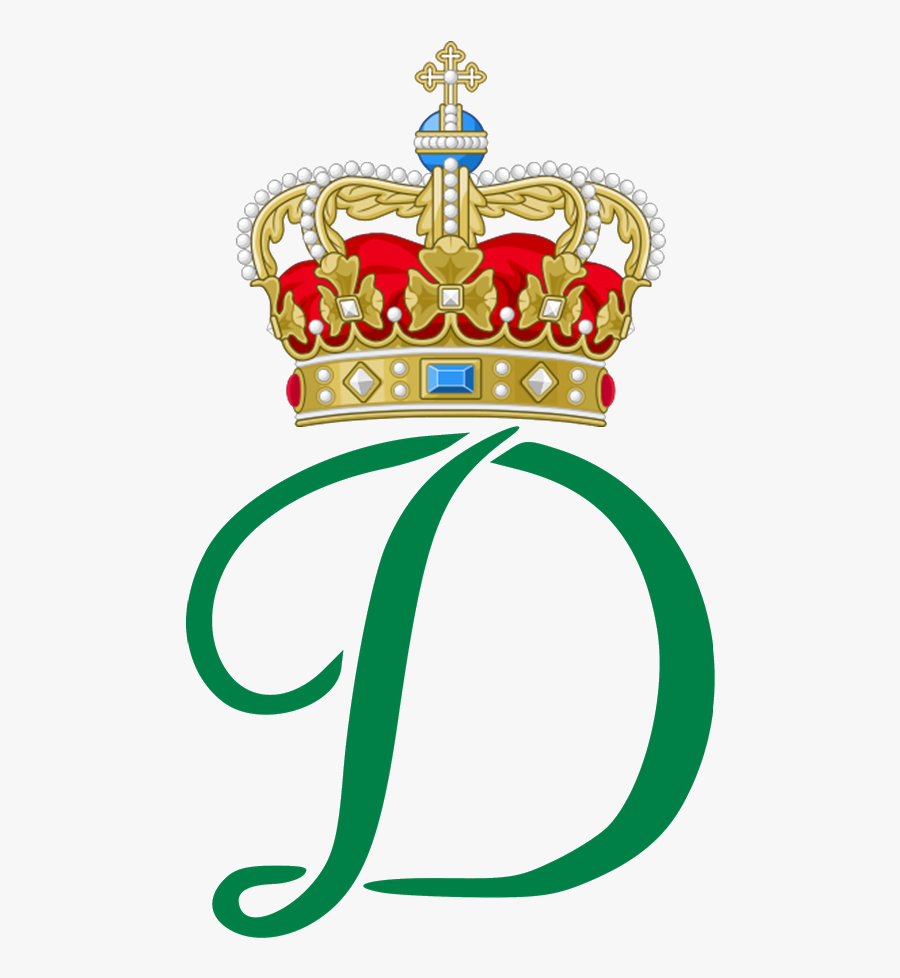 Royal Monogram Danae 1 Princess Diana Biography, Letter - Monogram Frederick, Transparent Clipart