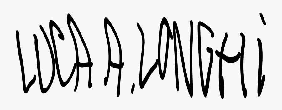 Luca Alessandro Longhi - Luca Longhi Royal College Of Art, Transparent Clipart