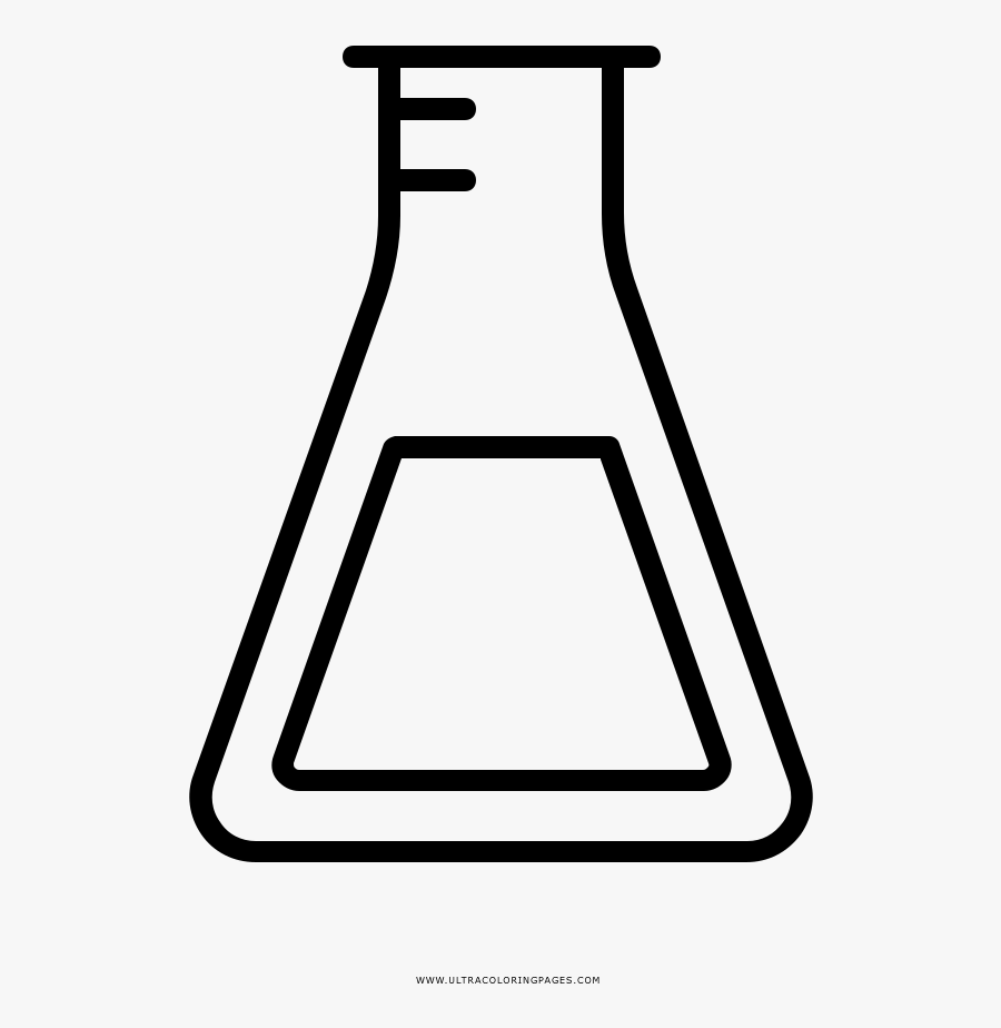 Transparent Erlenmeyer Flask Png, Transparent Clipart