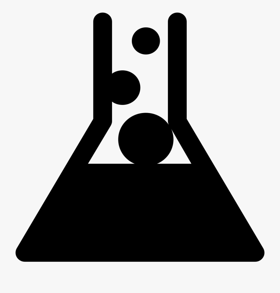 Erlenmeyer Flask Bubbles - Laboratory Flask, Transparent Clipart