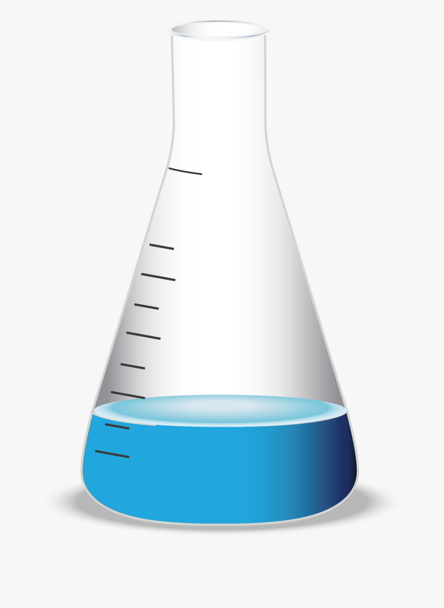 Transparent Flask Png - Erlenmeyer Flask Png, Transparent Clipart