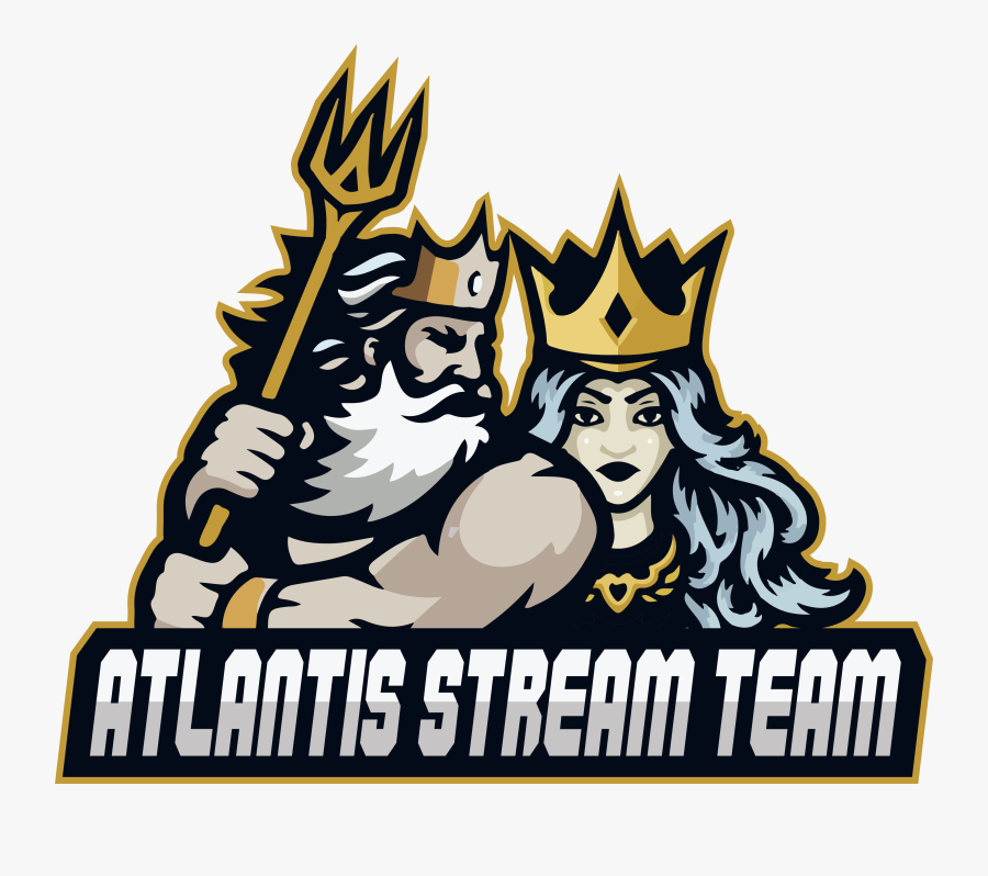Atlantis Stream Team - Illustration, Transparent Clipart