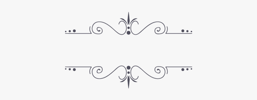 Fancy Line - Fancy Lines Vector Png, Transparent Clipart