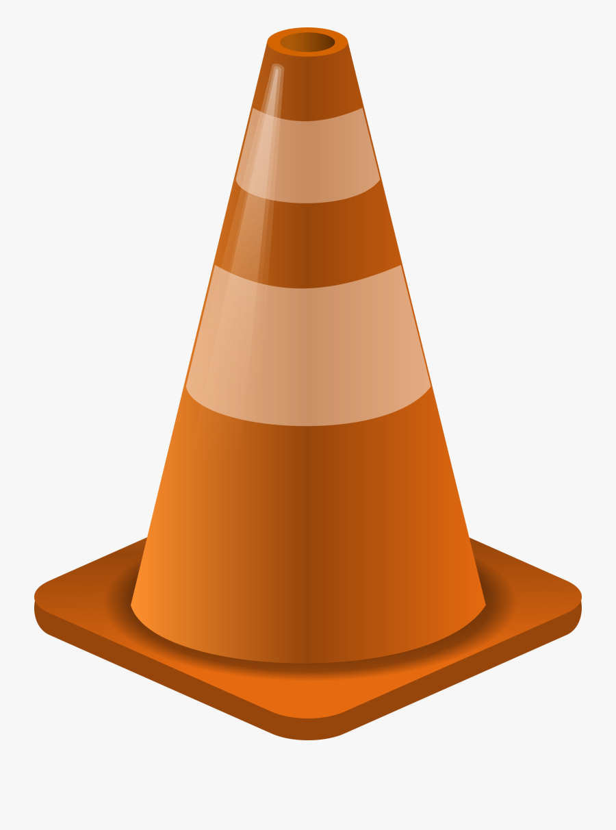 Cone Clipart Construction Site - Real Life Example Of Cone, Transparent Clipart