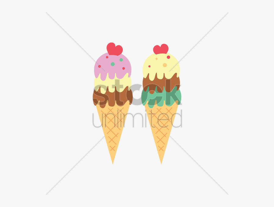 Waffle Cone Clipart Cone Shape - Ice Cream Cone, Transparent Clipart