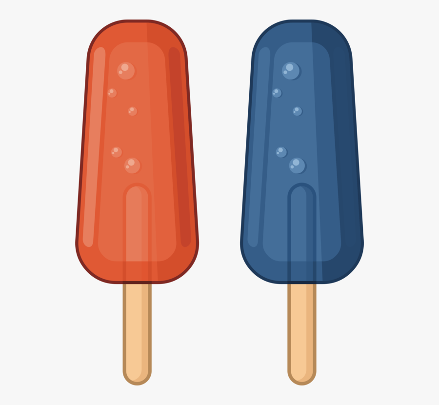 Orange,ice Cream,ice Pop - Ice Pop Clipart, Transparent Clipart