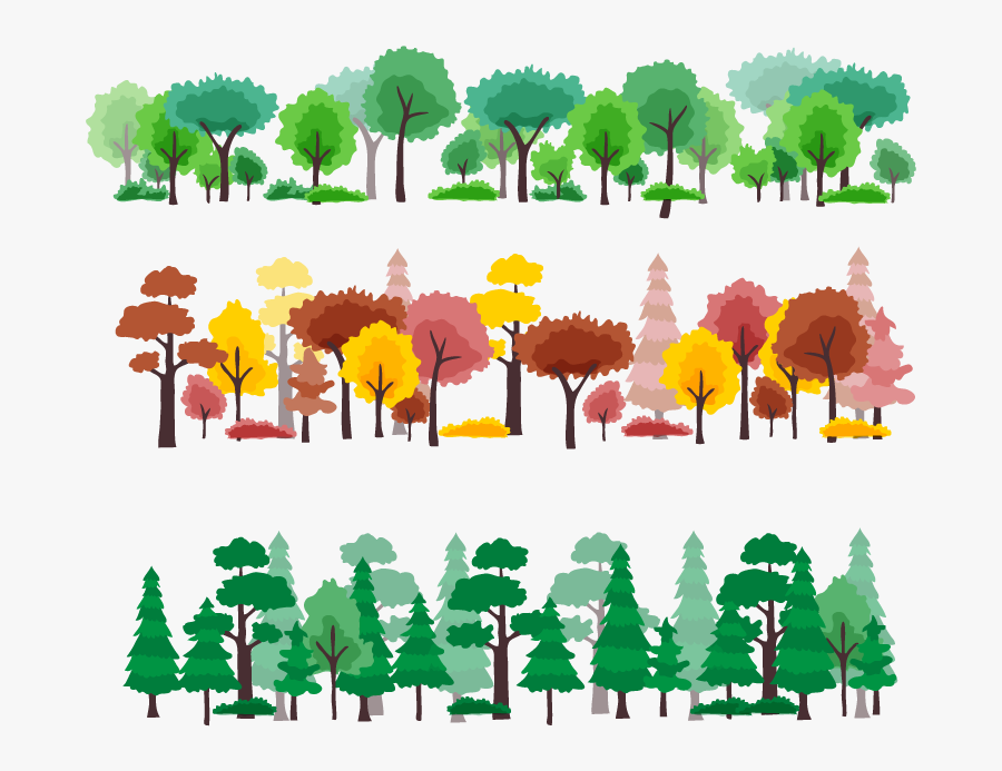 #tree #freetoedit #trees #ağaç #agac #soil #toprak - Cartoon Trees, Transparent Clipart