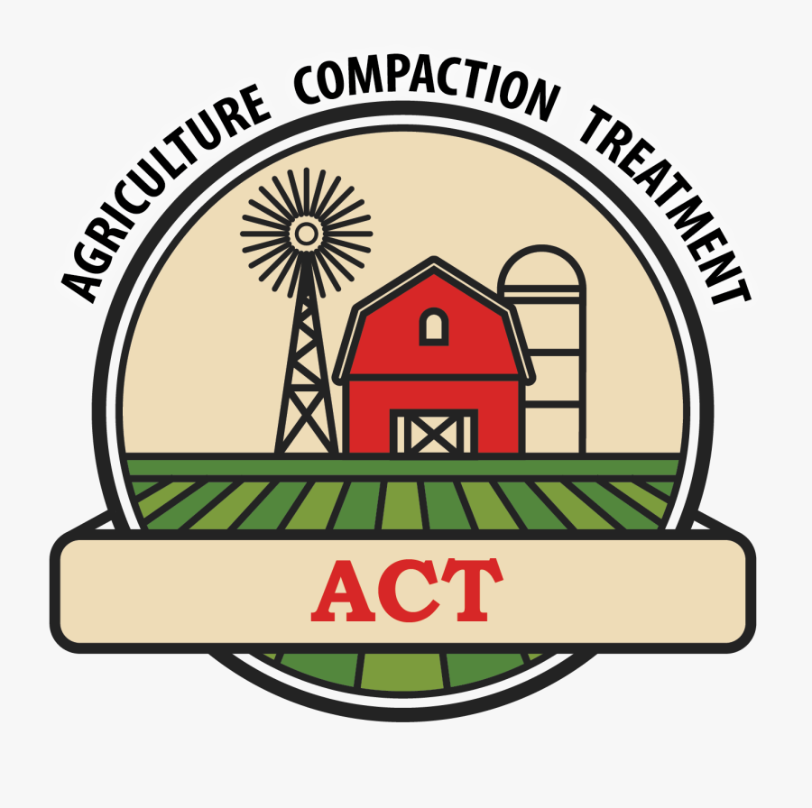 Act Soil Conditioner Logo - Vintage Farm Logo Design, Transparent Clipart