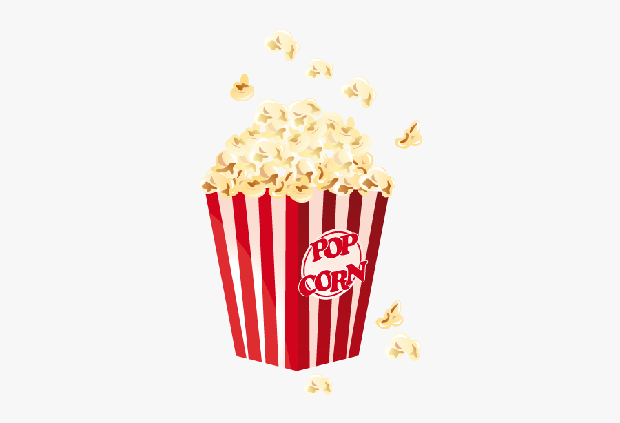 Popcorn Film Snack Cinema - Popcorn Png, Transparent Clipart