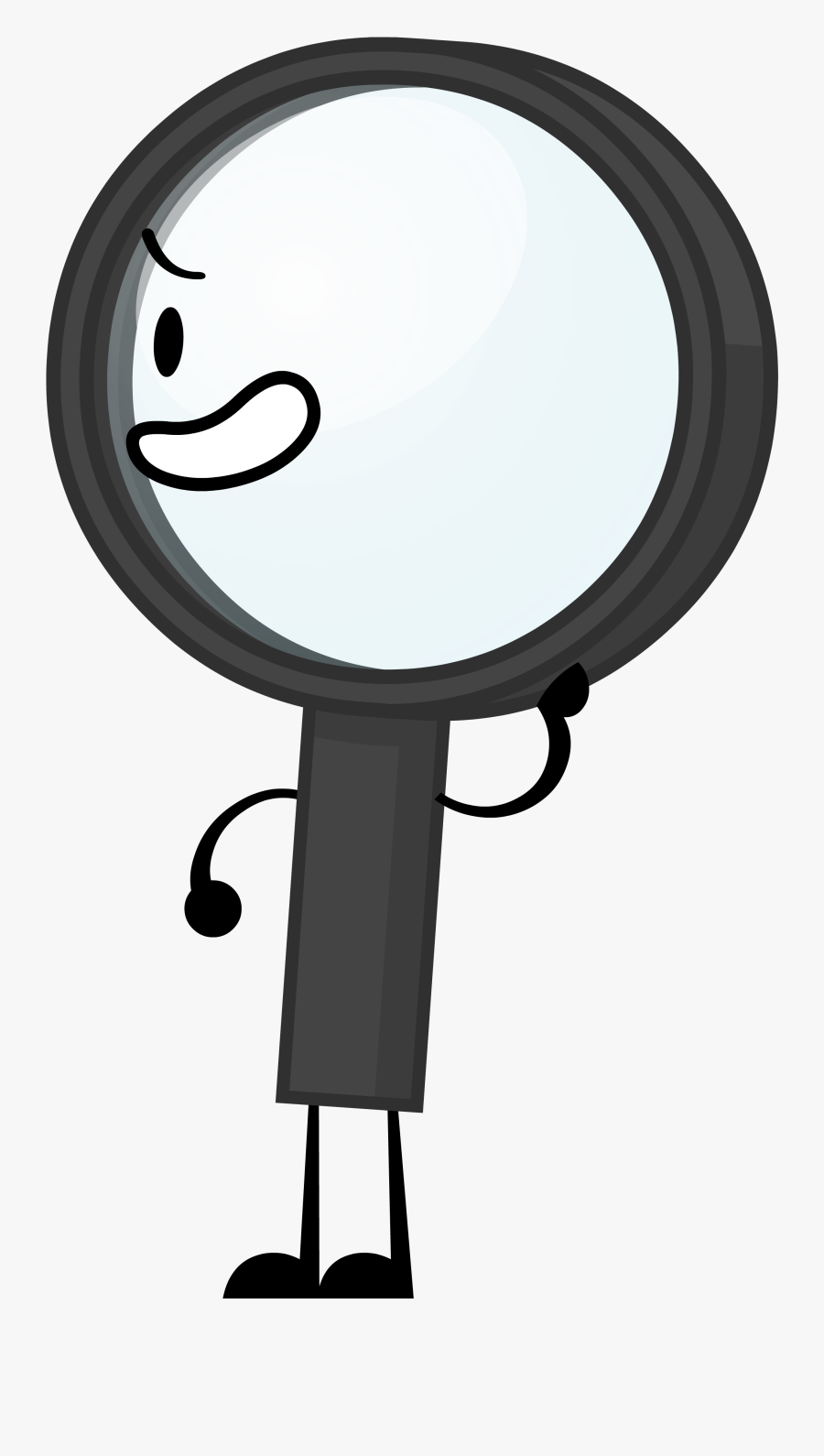Transparent Pop Clipart - Magnifying Glass Object Show, Transparent Clipart