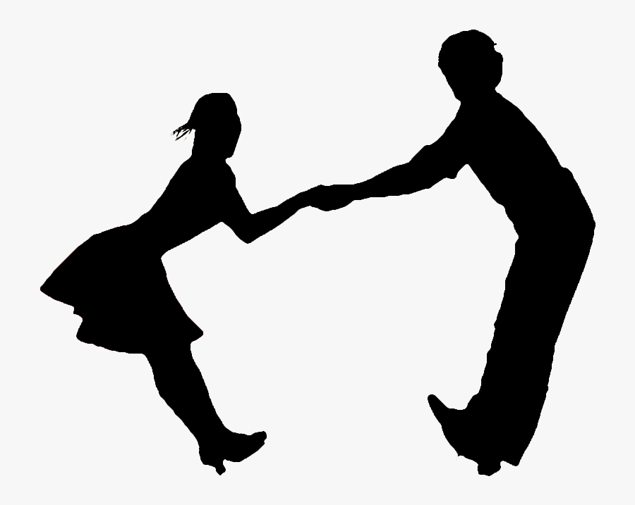 Silhouette Lindy Hop West Coast Swing East Coast Swing - East Coast Swing Silhouette, Transparent Clipart