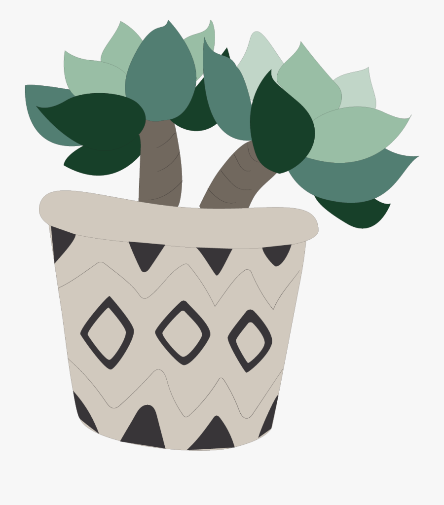 Flowerpot, Transparent Clipart