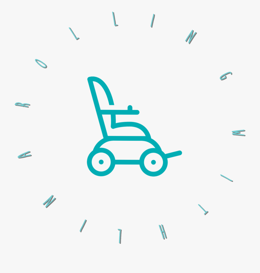 Electric Wheel Chair Clip Art - Electric Wheelchair Icon, Transparent Clipart