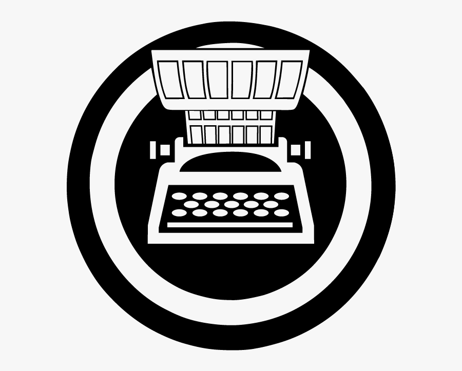 Typewriter, Transparent Clipart