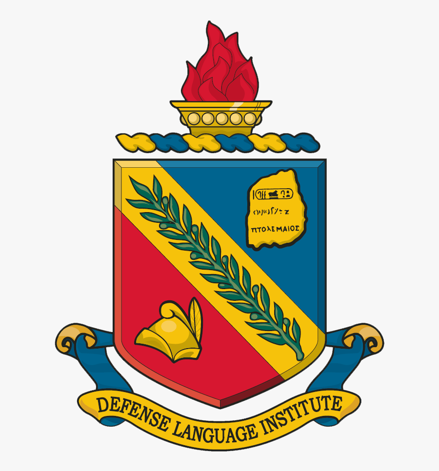 Dictionary Clipart Foreign Language - Defense Language Institute Logo, Transparent Clipart