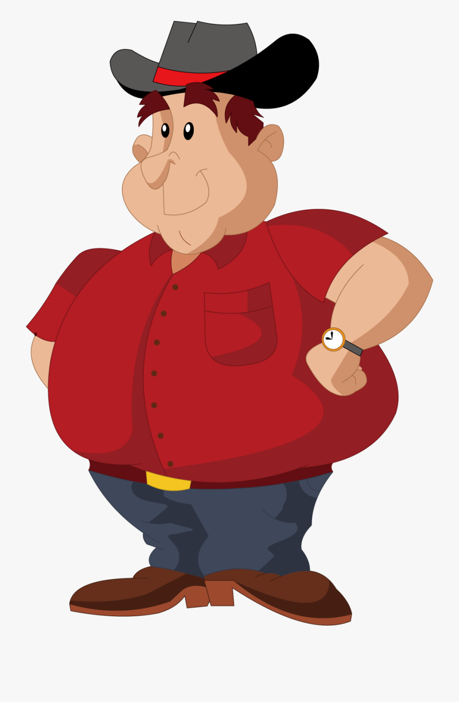 Transparent English Ivy Clipart - Fat Person Clipart Transparent, Transparent Clipart