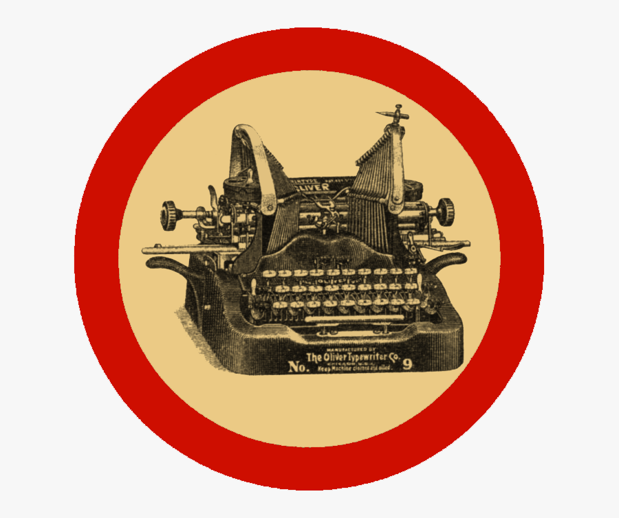Typewriter, Transparent Clipart