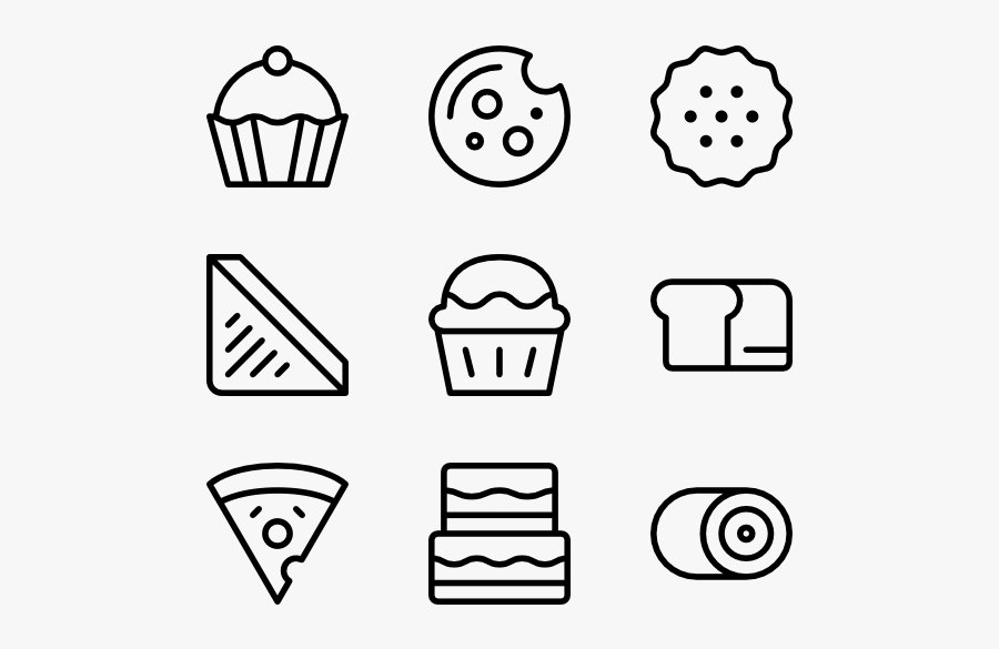 Bakery - Family Line Icon Png, Transparent Clipart
